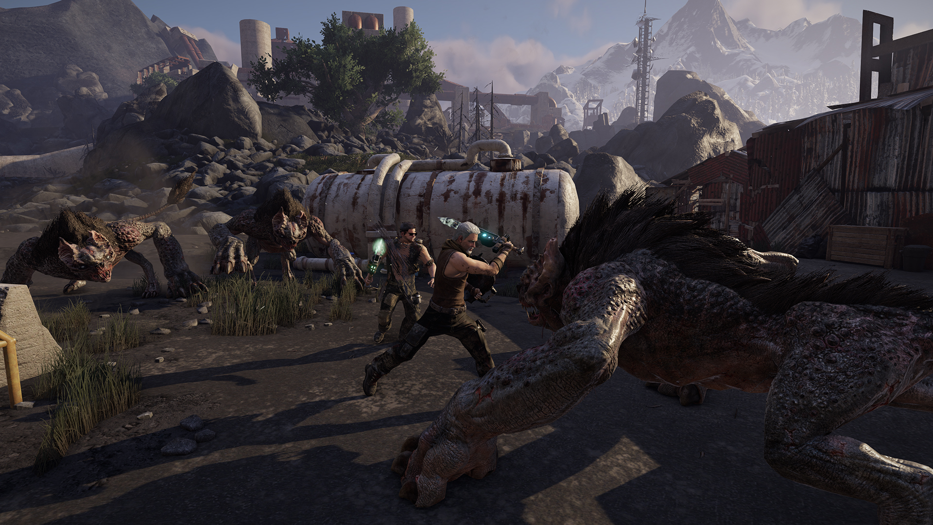 Скриншот геймплея ELEX