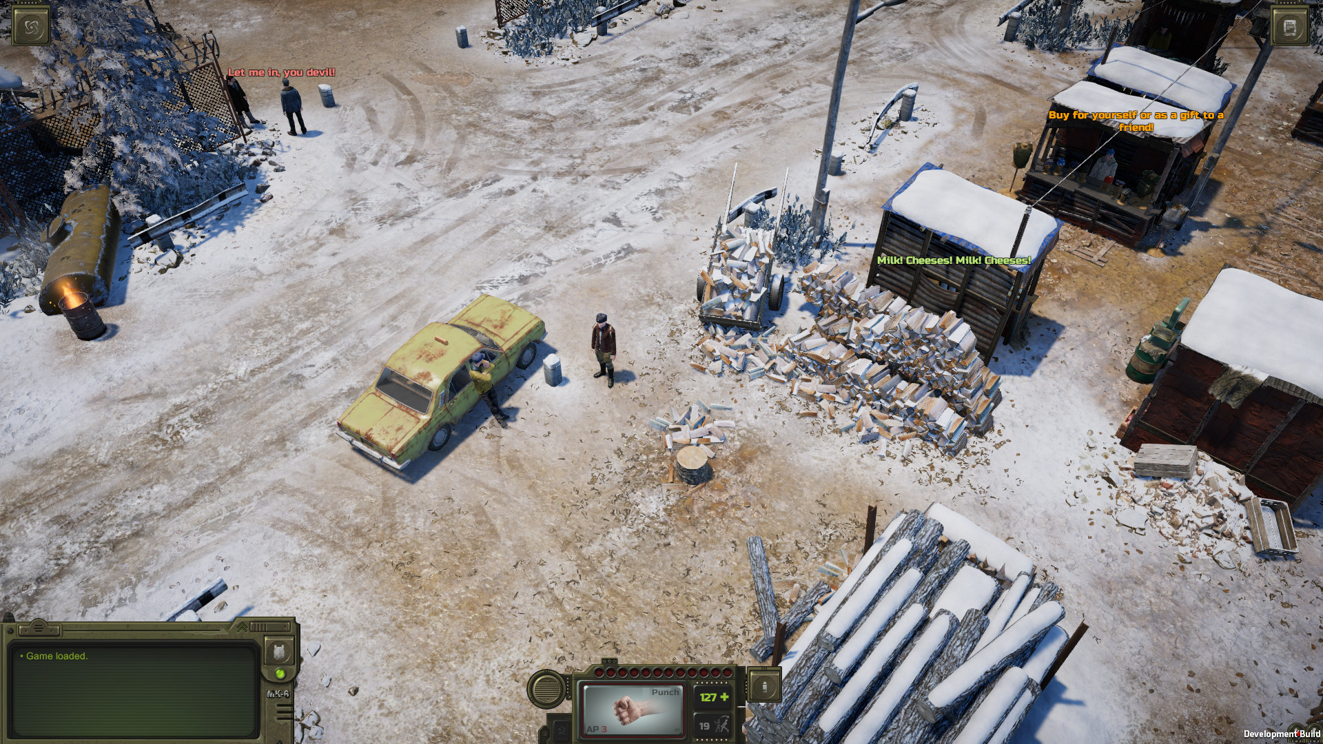 Скриншот геймплея ATOM RPG: Trudograd