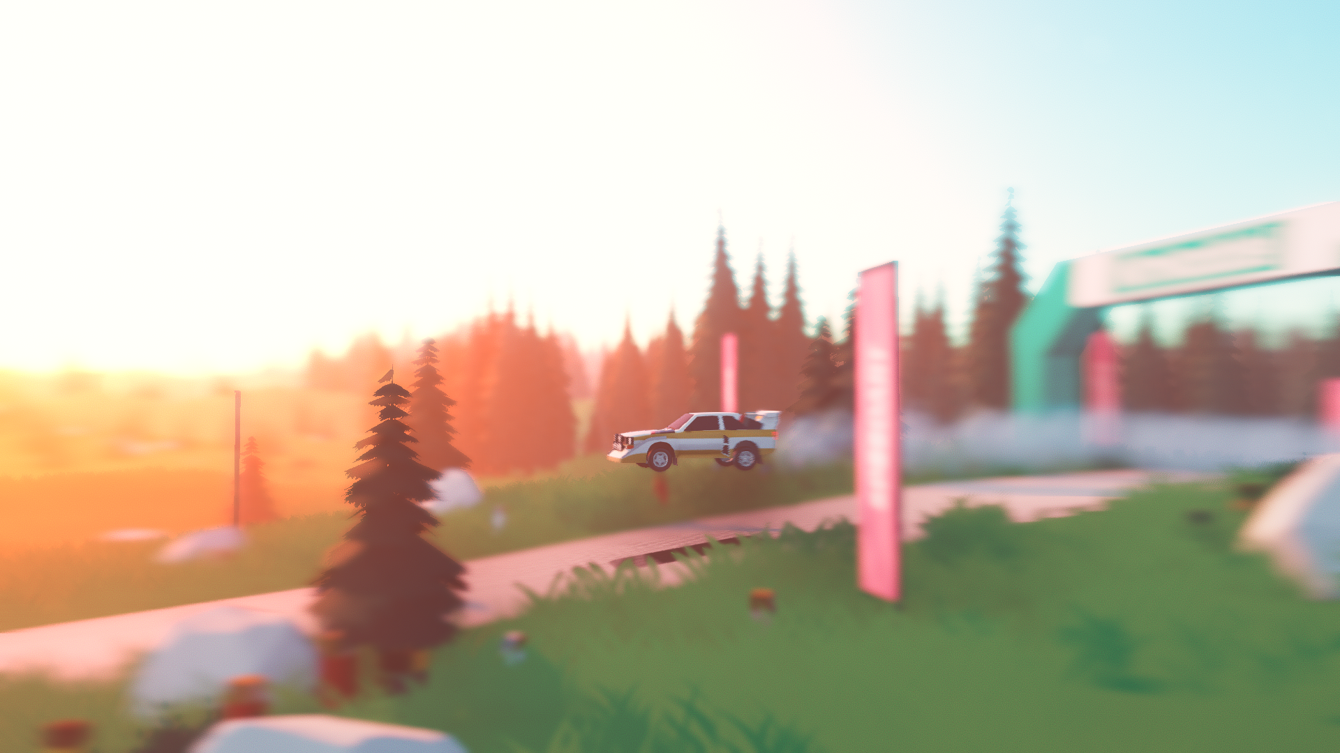 Скриншот геймплея art of rally