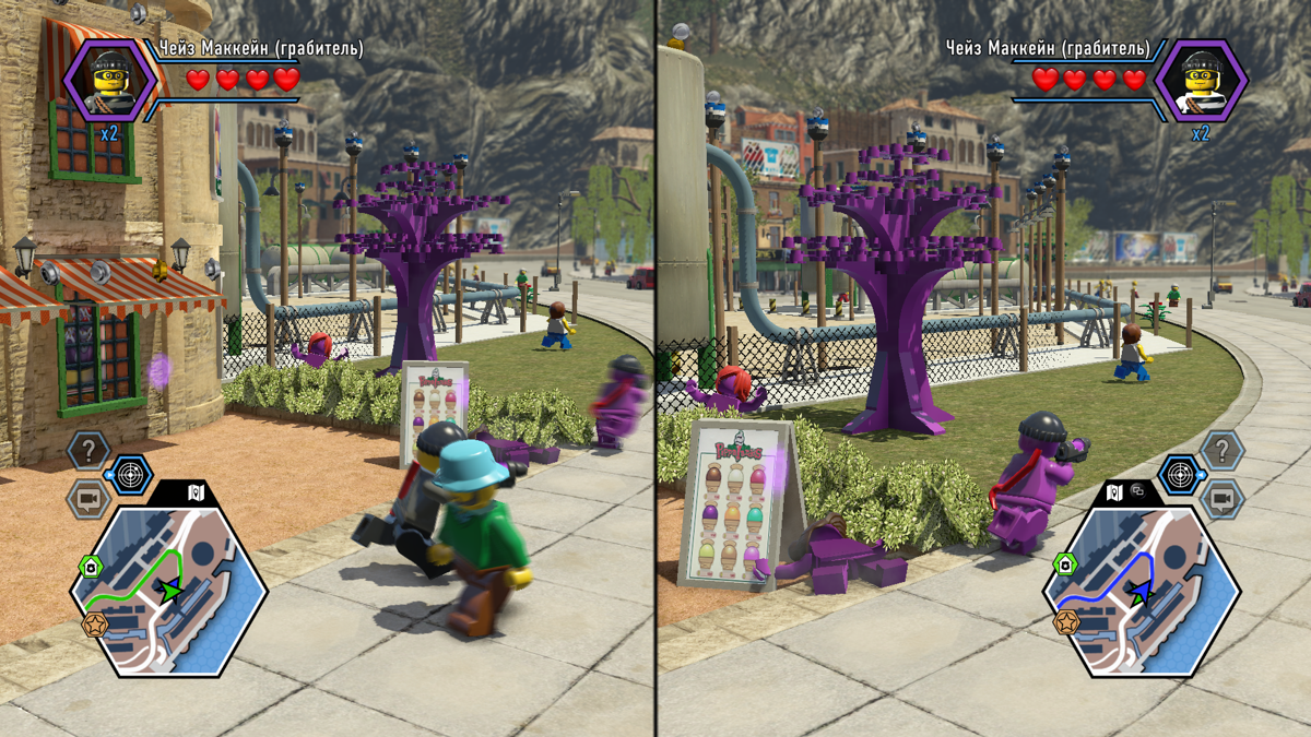 Скриншот игрового процесса LEGO City Undercover