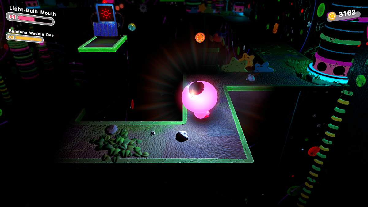 Скриншот игрового процесса Kirby and the Forgotten Land