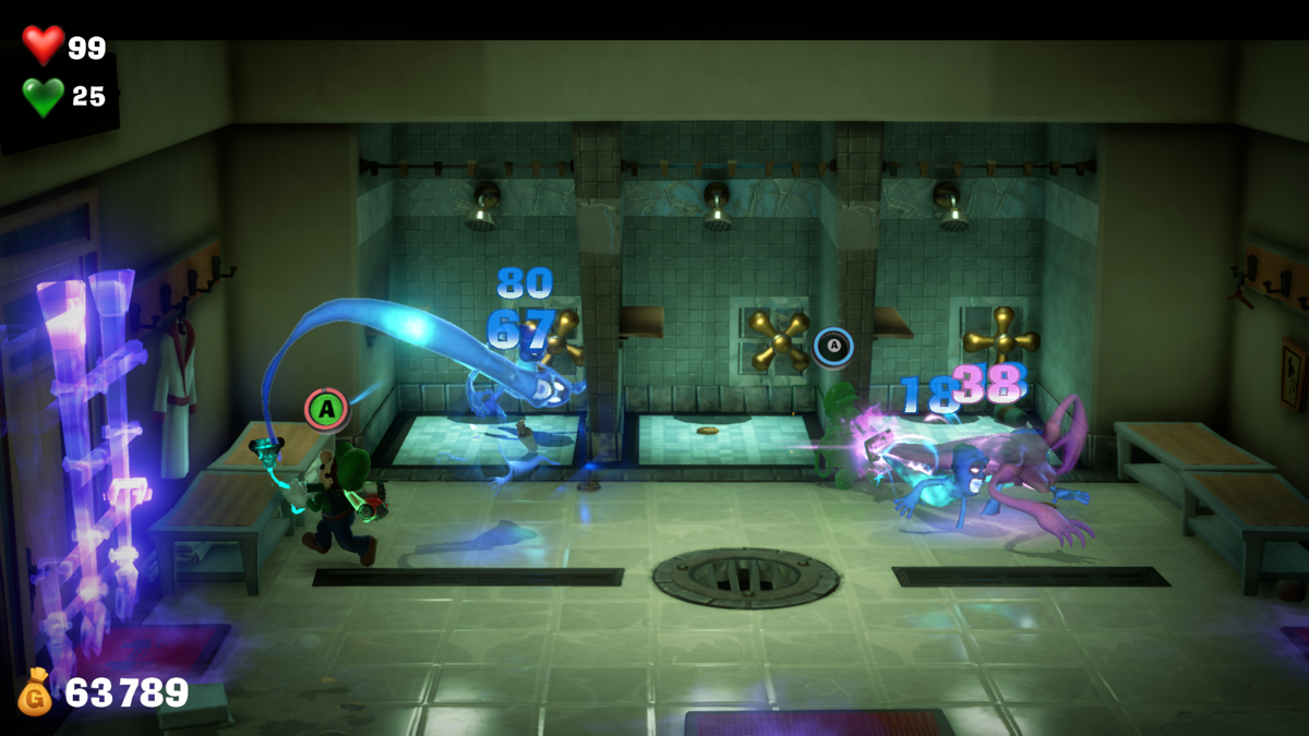 Скриншот игрового процесса Luigi’s Mansion 3