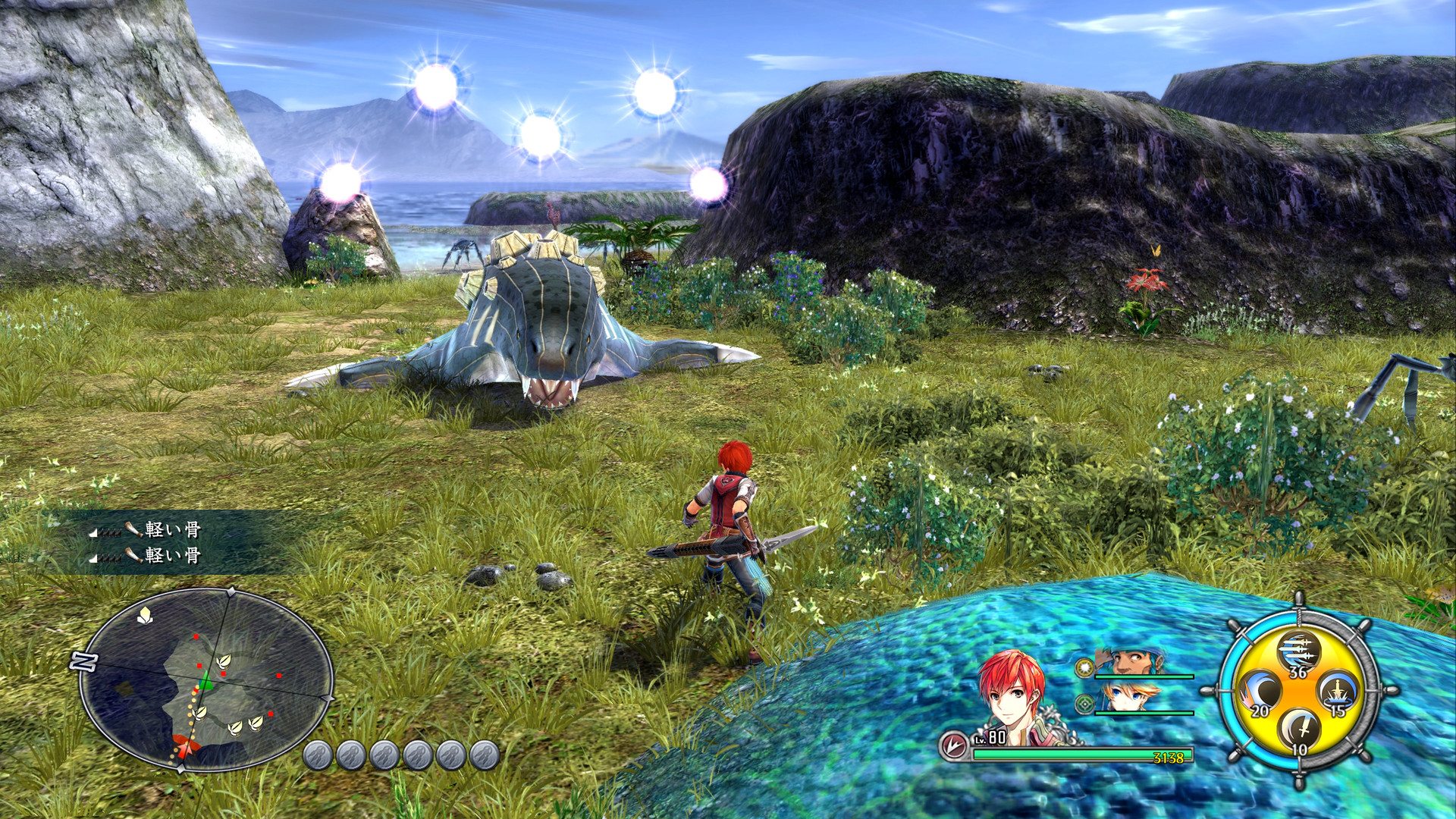 Ys VIII Lacrimosa of DANA gameplay screenshot