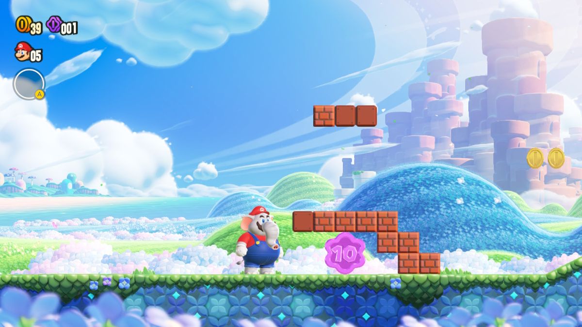Скриншот игрового процесса Super Mario Bros. Wonder