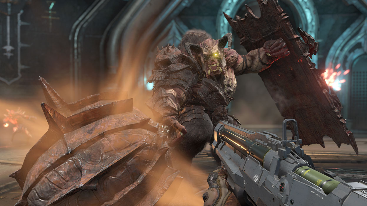 Геймплейный скриншот DOOM Eternal