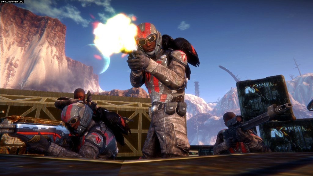 Геймплейный скриншот PlanetSide 2