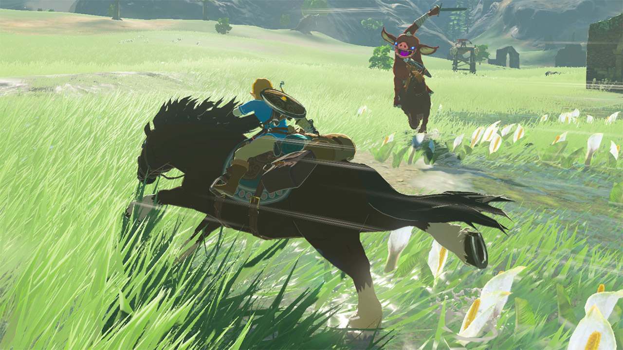 Скриншот геймплея The Legend of Zelda: Breath of the Wild