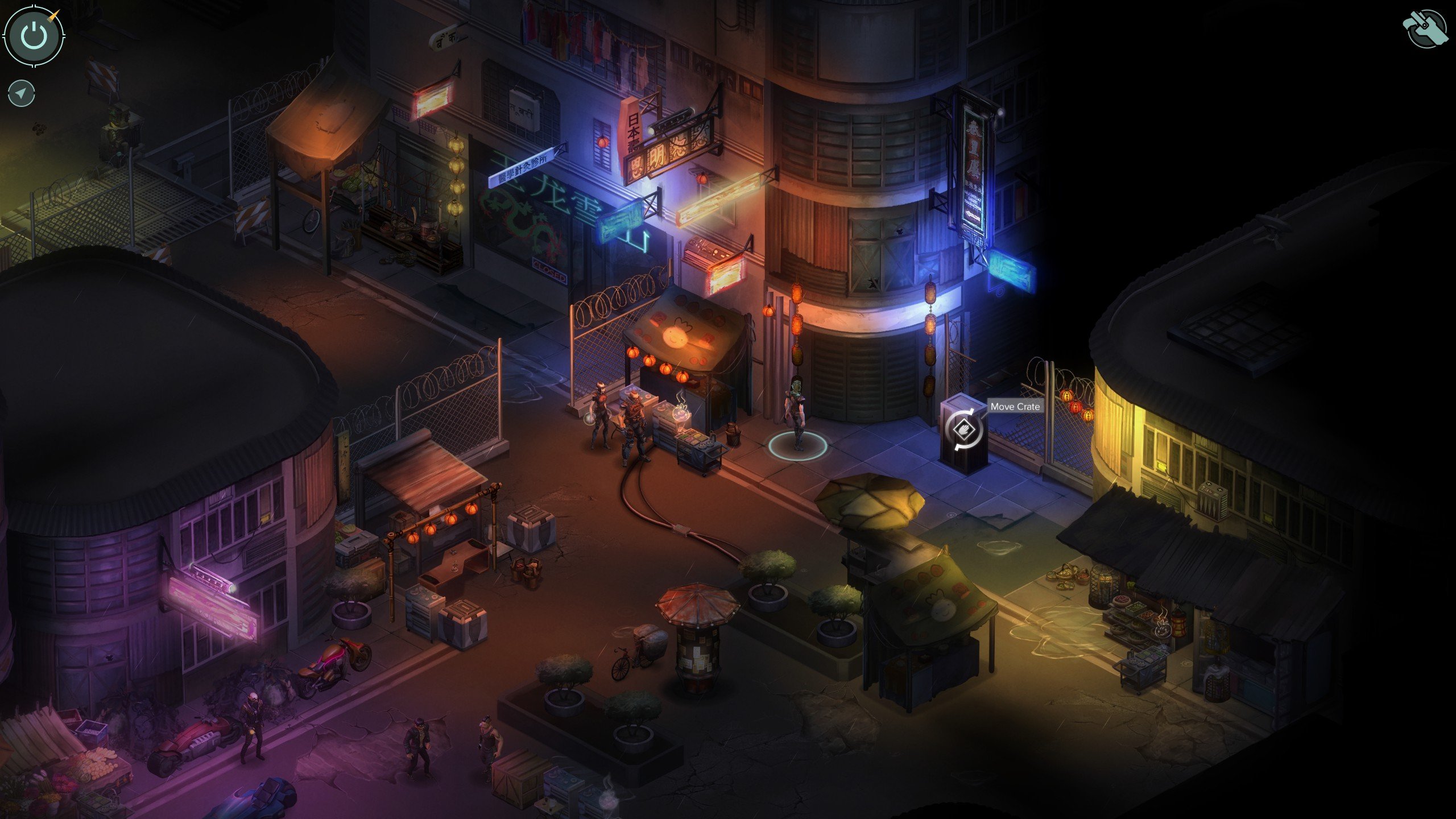 Скриншот геймплея Shadowrun: Hong Kong - Extended Edition