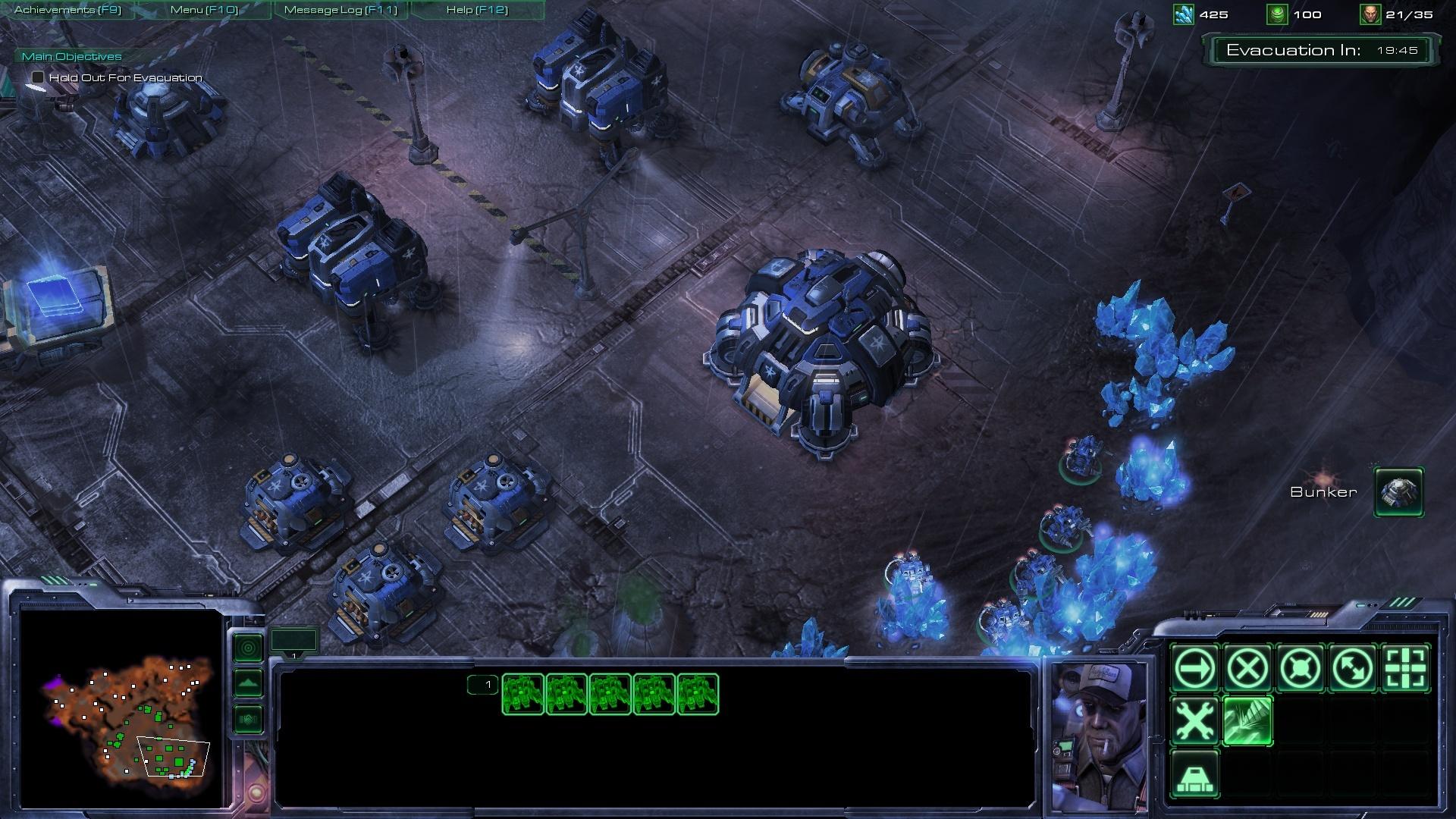 Скриншот геймплея StarCraft II: Wings of Liberty