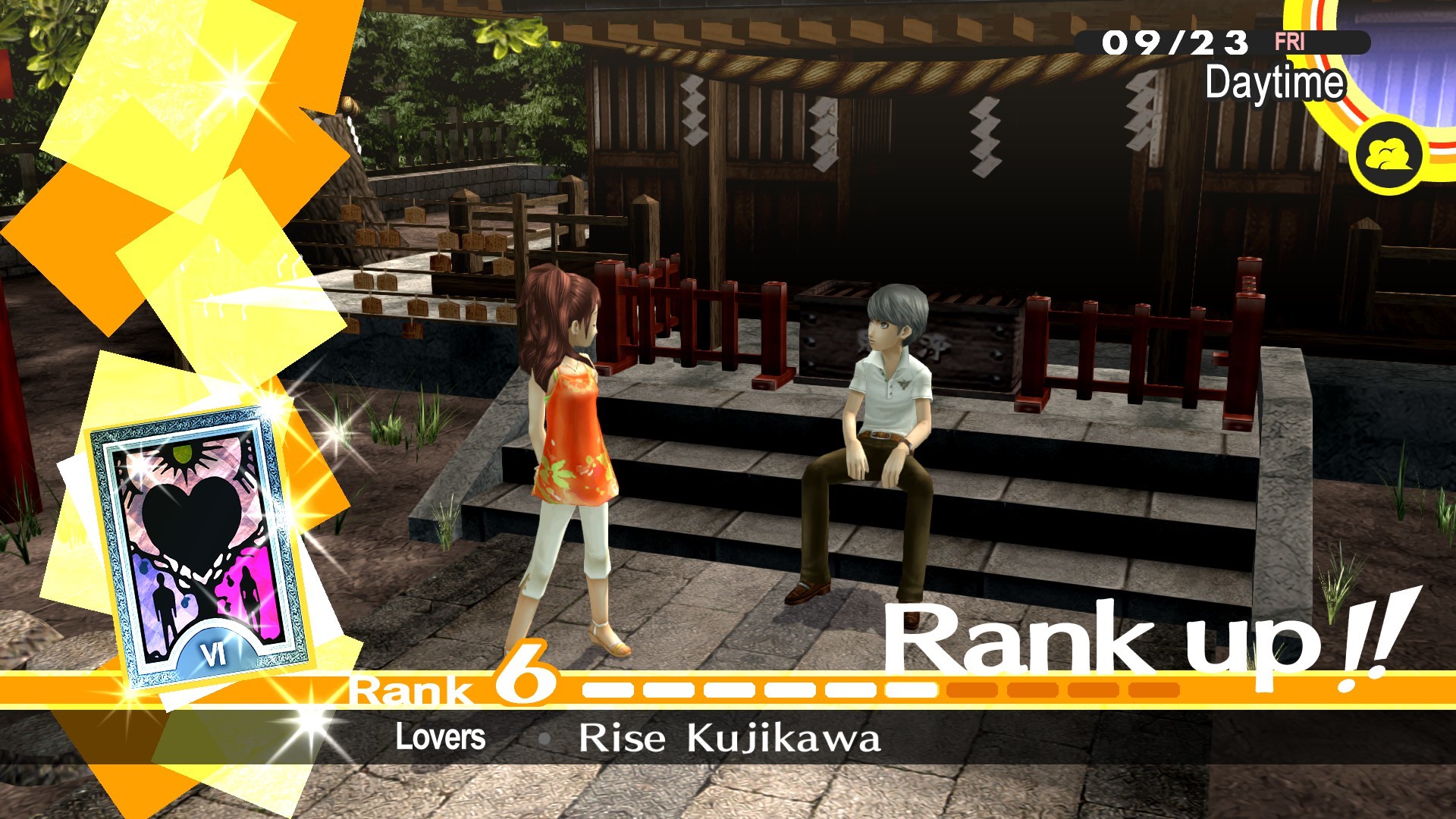 Persona 4 Golden gameplay screenshot