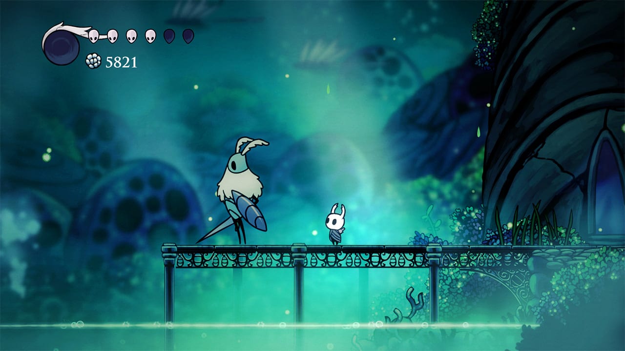 Скриншот геймплея Hollow Knight
