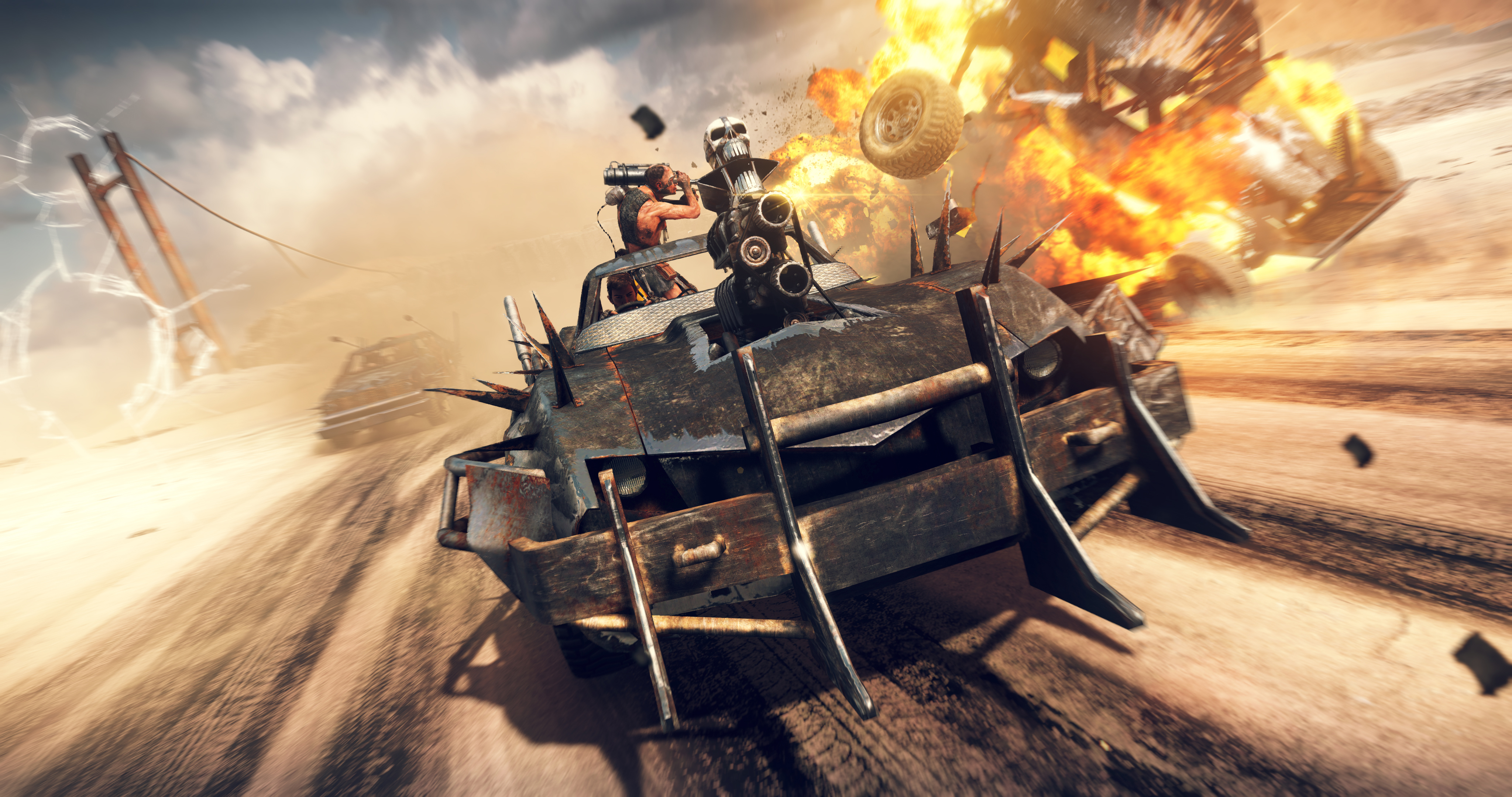 Скриншот геймплея Mad Max