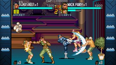 Скриншот геймплея MARVEL vs. CAPCOM Fighting Collection: Arcade Classics