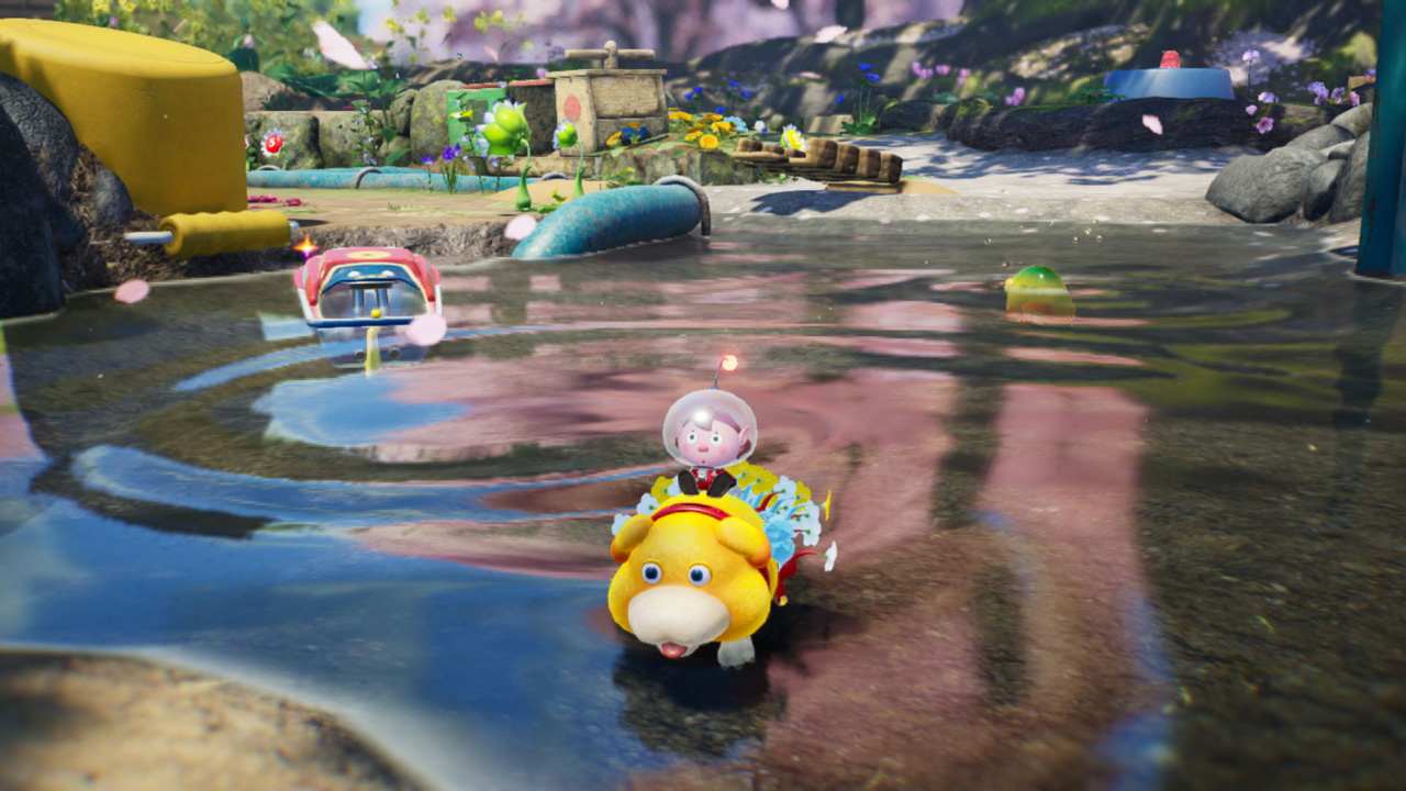 Скриншот геймплея Pikmin 4