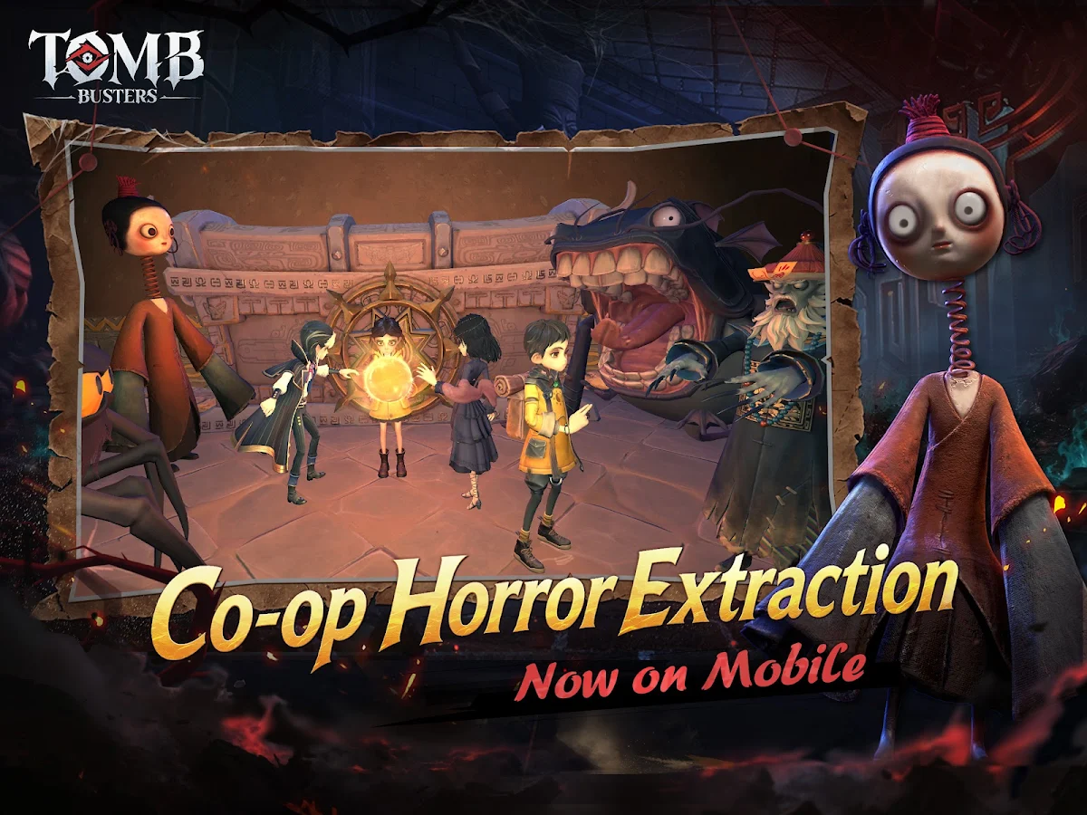 Скриншот игрового процесса Tomb Busters