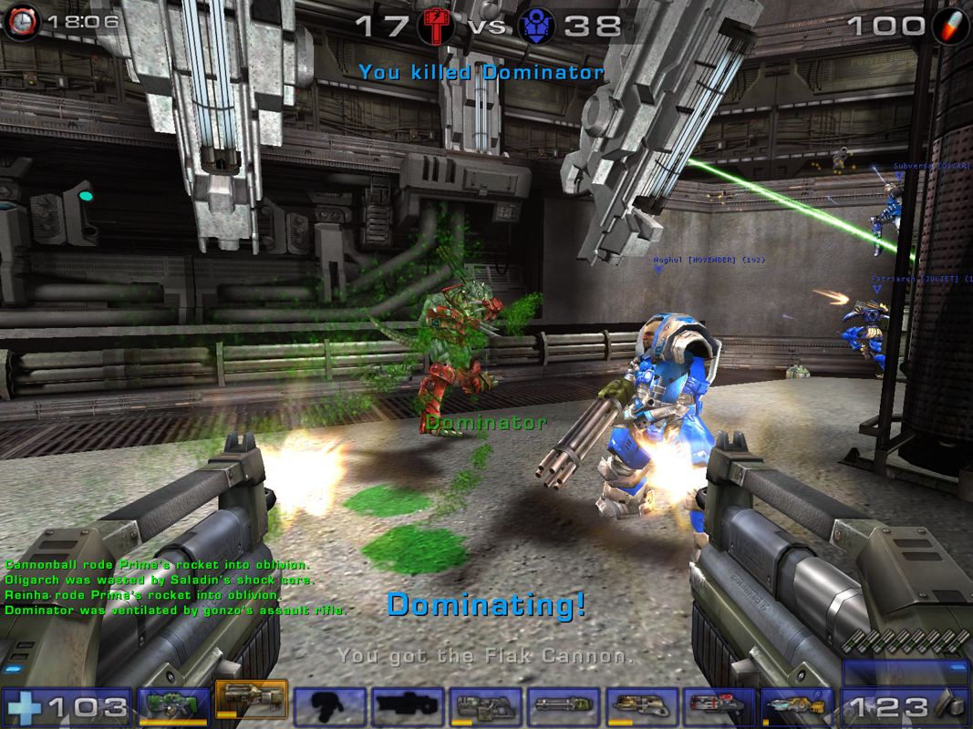 Unreal Tournament 2004 gameplay screenshot