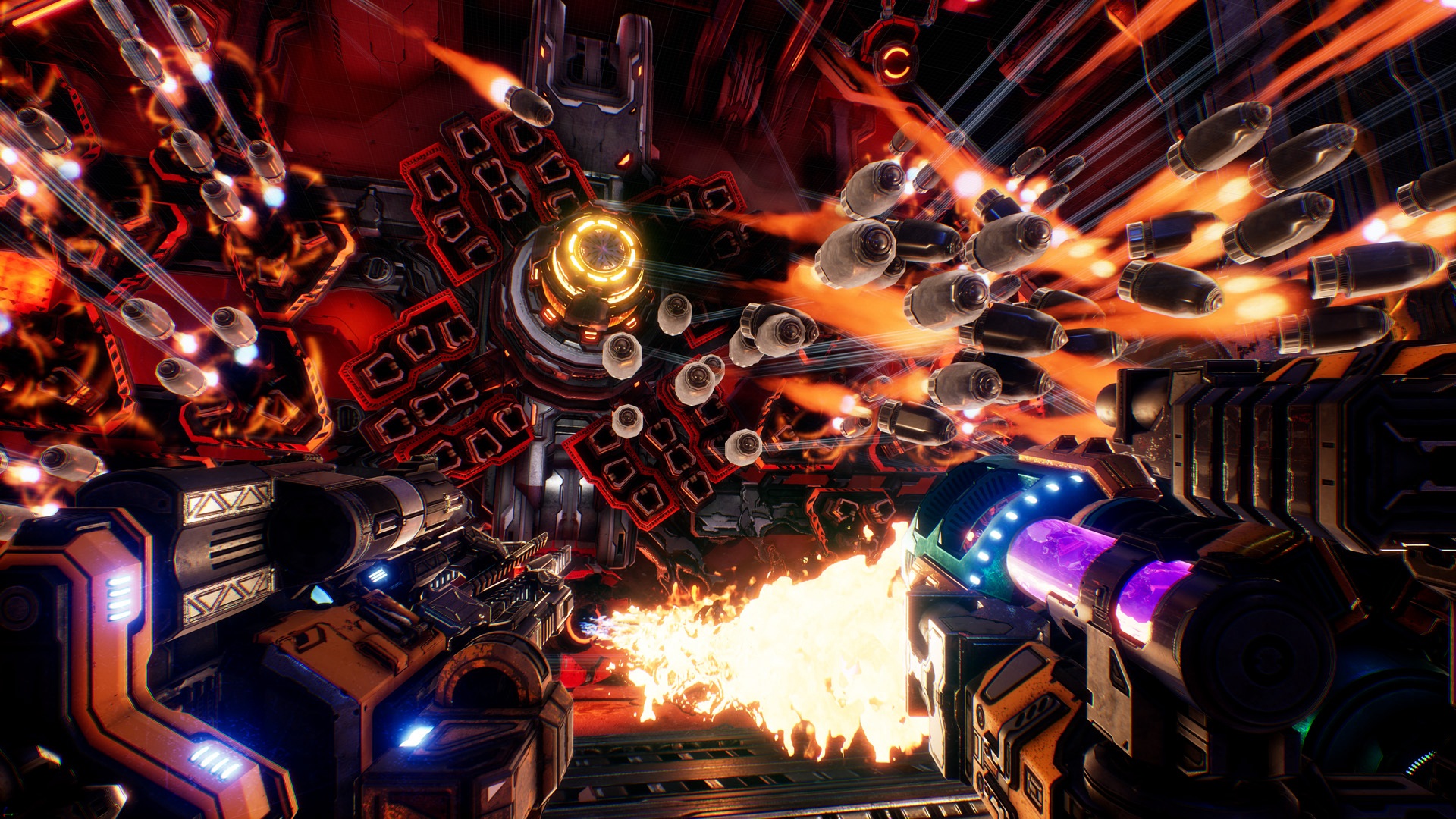 Скриншот игрового процесса MOTHERGUNSHIP