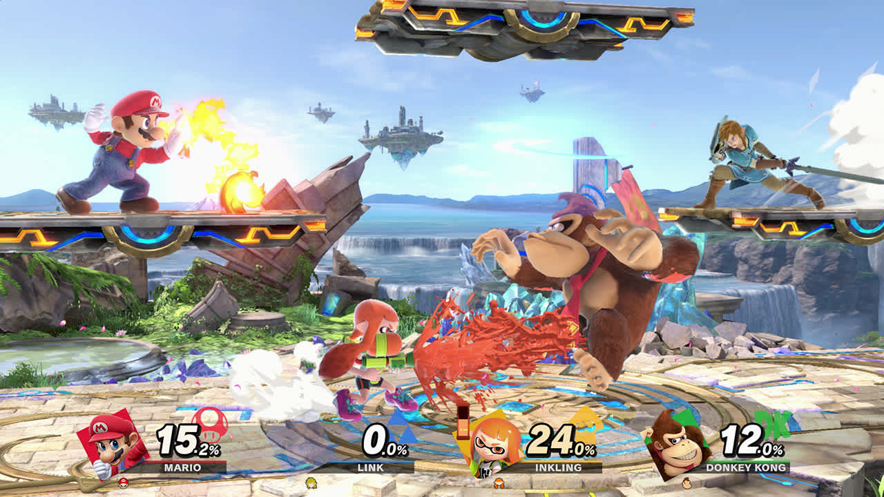 Скриншот геймплея Super Smash Bros. Ultimate