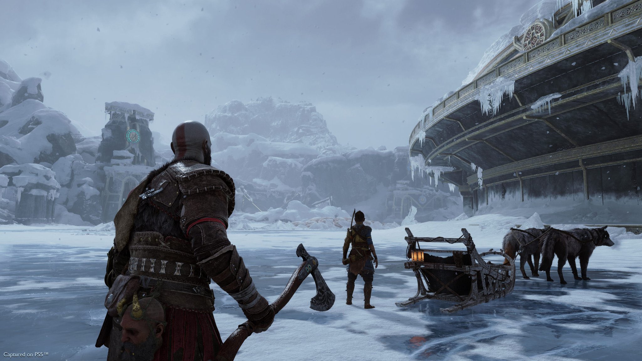 God of War Ragnarök — скриншот игрового процесса