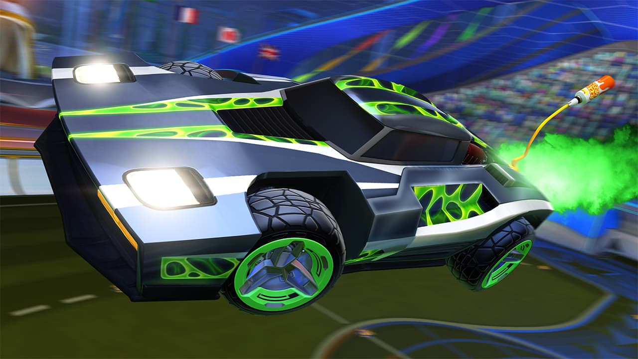 Скриншот геймплея Rocket League