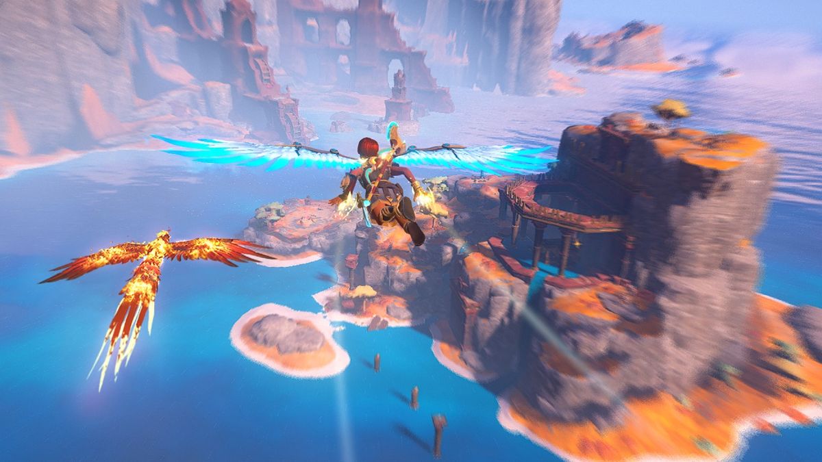 Скриншот игрового процесса Immortals Fenyx Rising