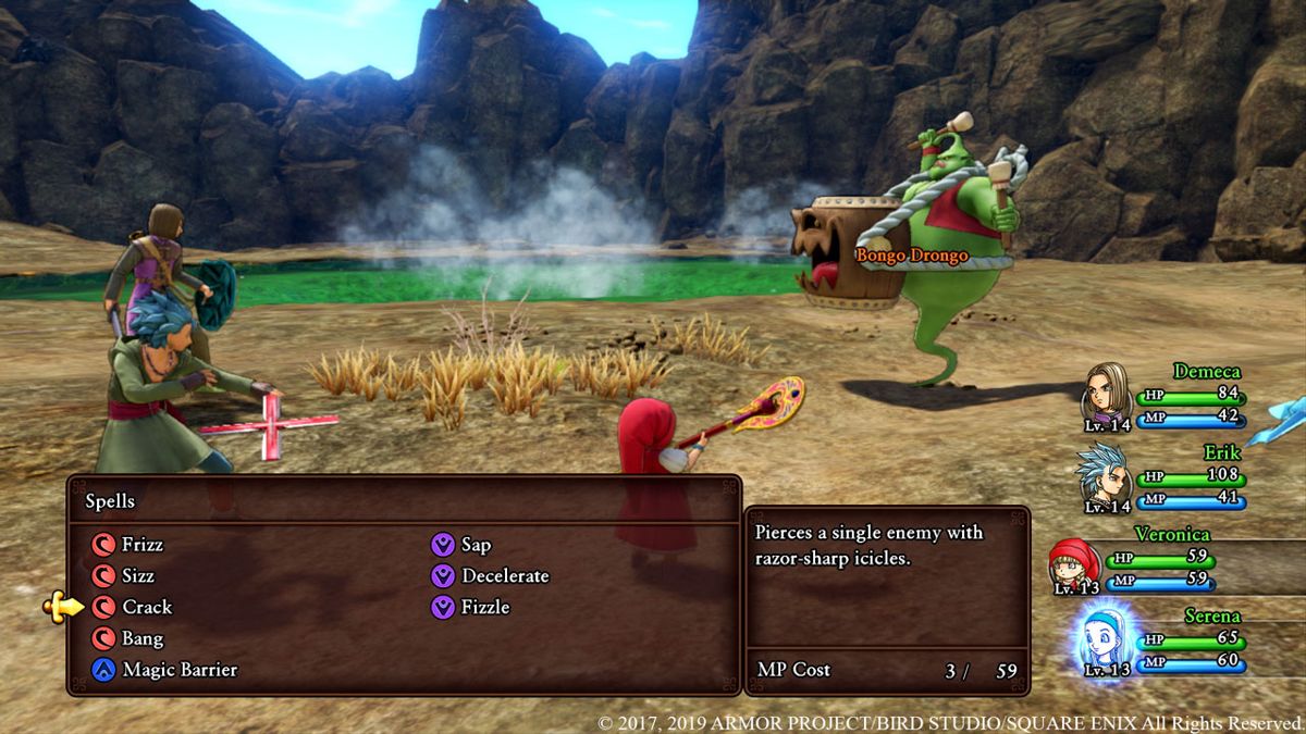 Скриншот игрового процесса Dragon Quest XI S: Echoes of an Elusive Age — Definitive Edition