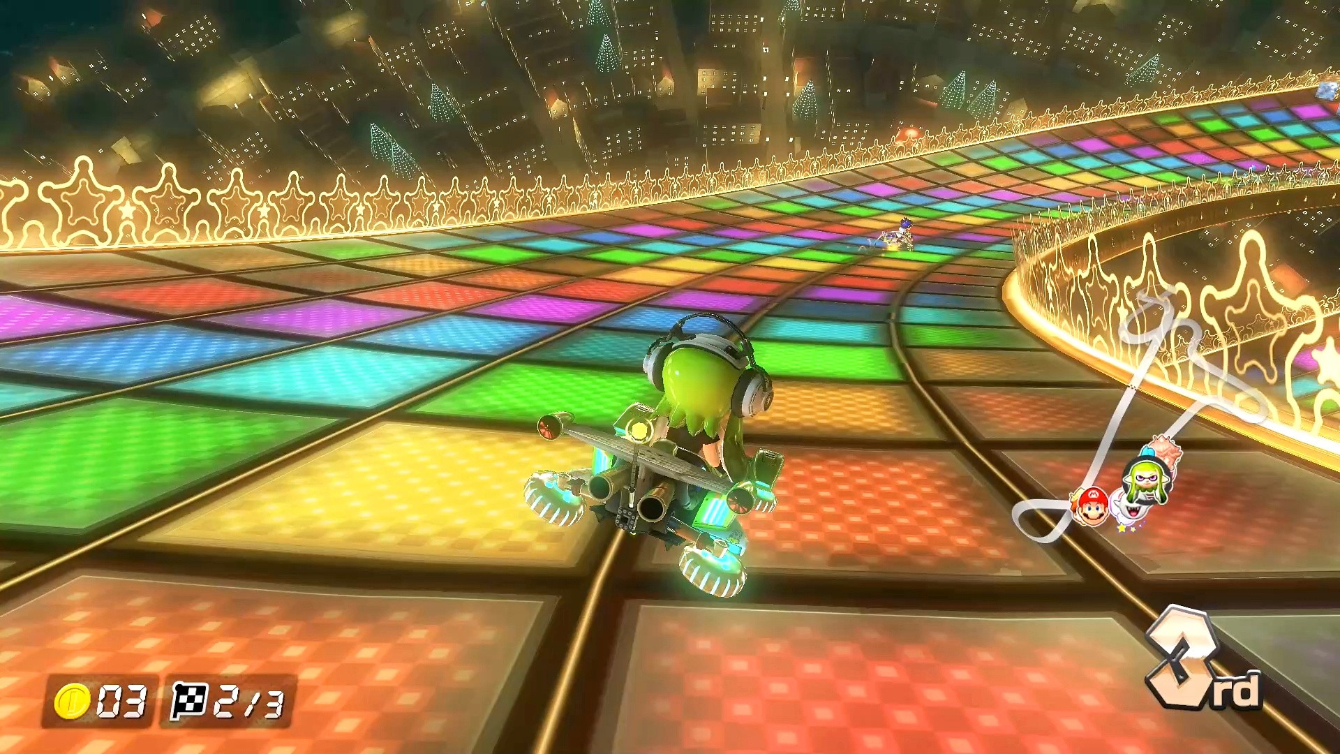 Скриншот геймплея Mario Kart 8 Deluxe