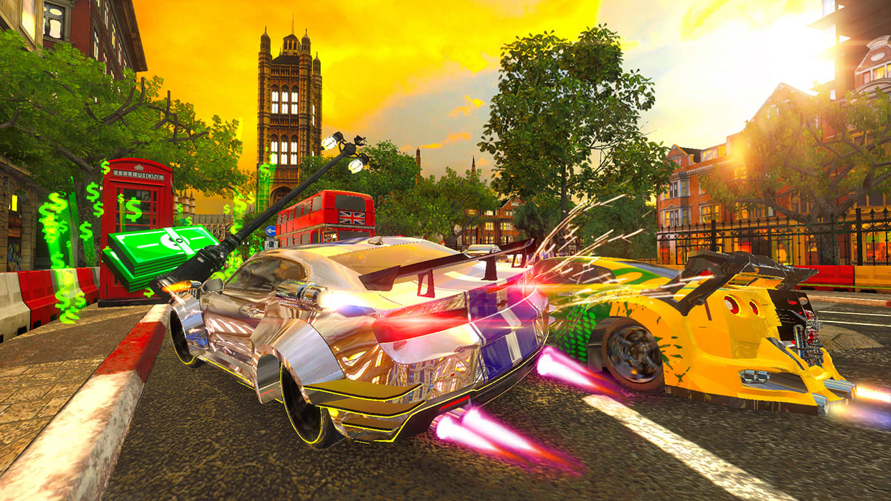 Скриншот геймплея Cruis’n Blast