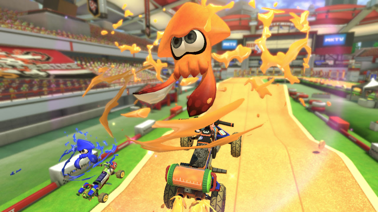 Скриншот геймплея Mario Kart 8 Deluxe