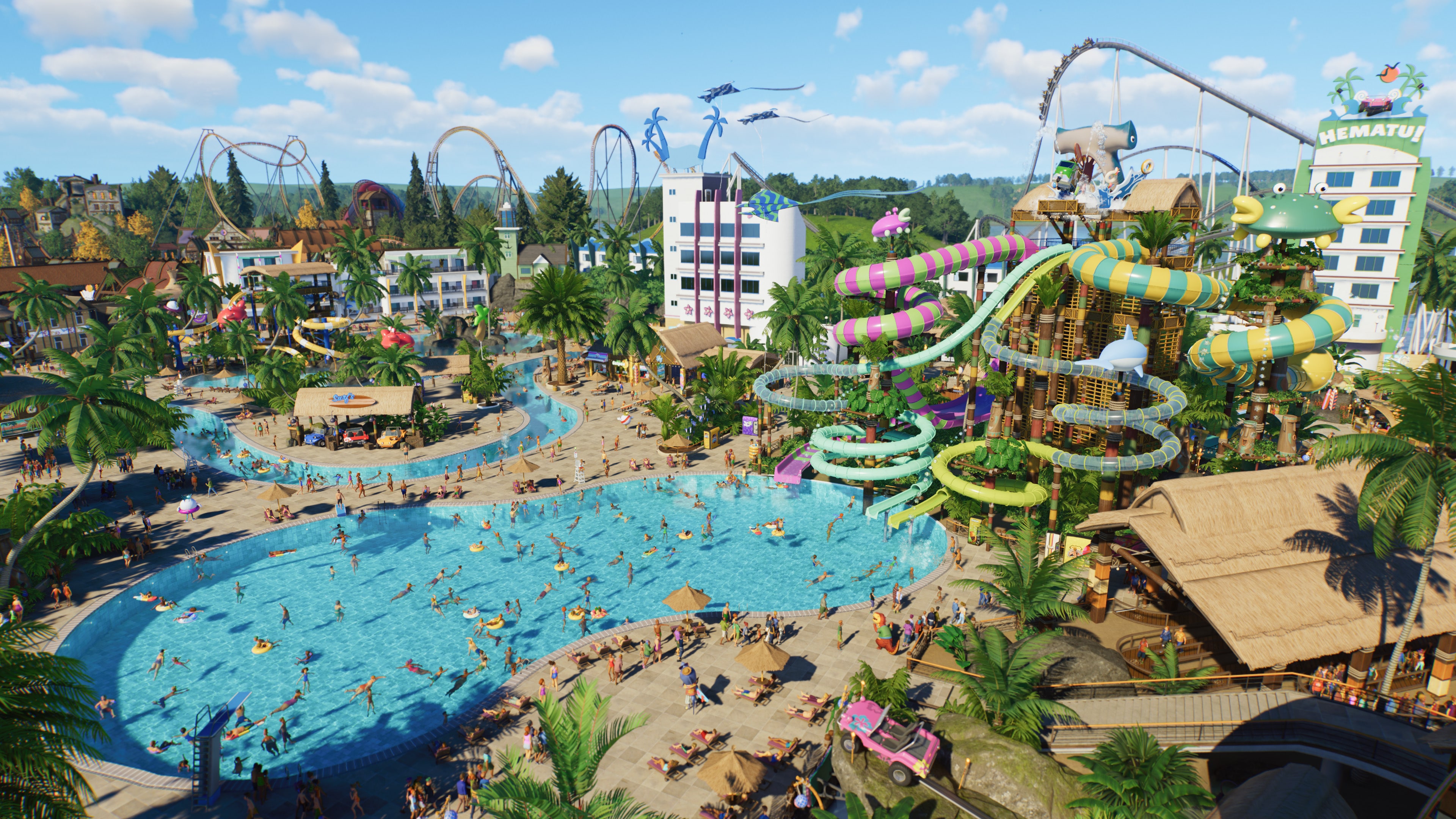 Planet Coaster 2 — игровой процесс