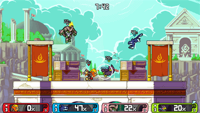 Скриншот геймплея Rivals of Aether