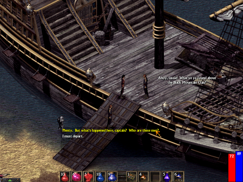 Скриншот геймплея Arcanum: Of Steamworks and Magick Obscura