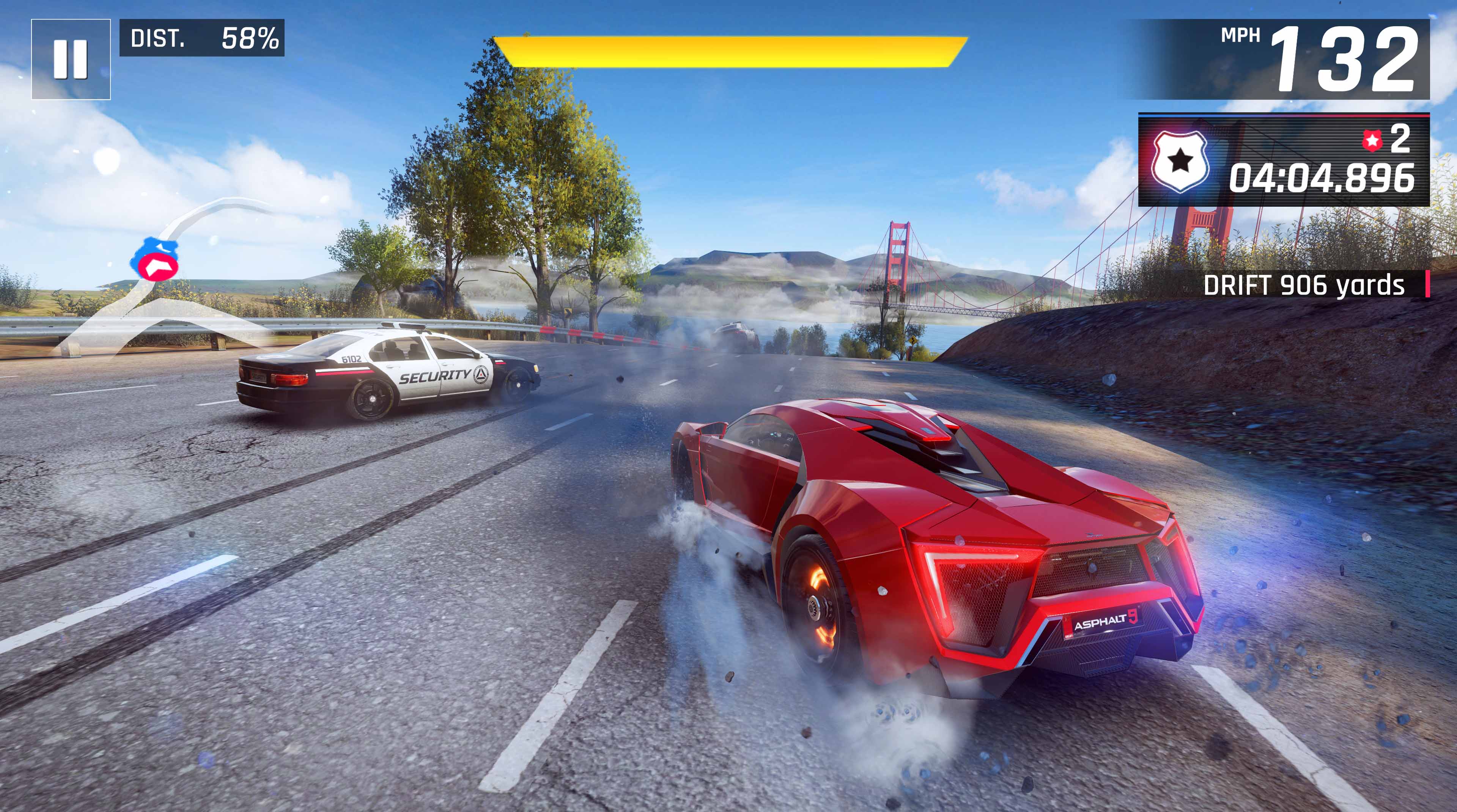 Скриншот геймплея Asphalt Legends