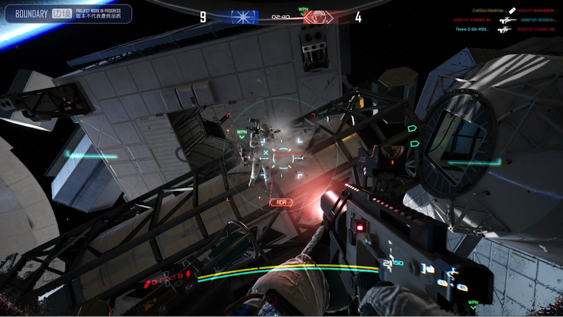 Boundary gameplay screenshot