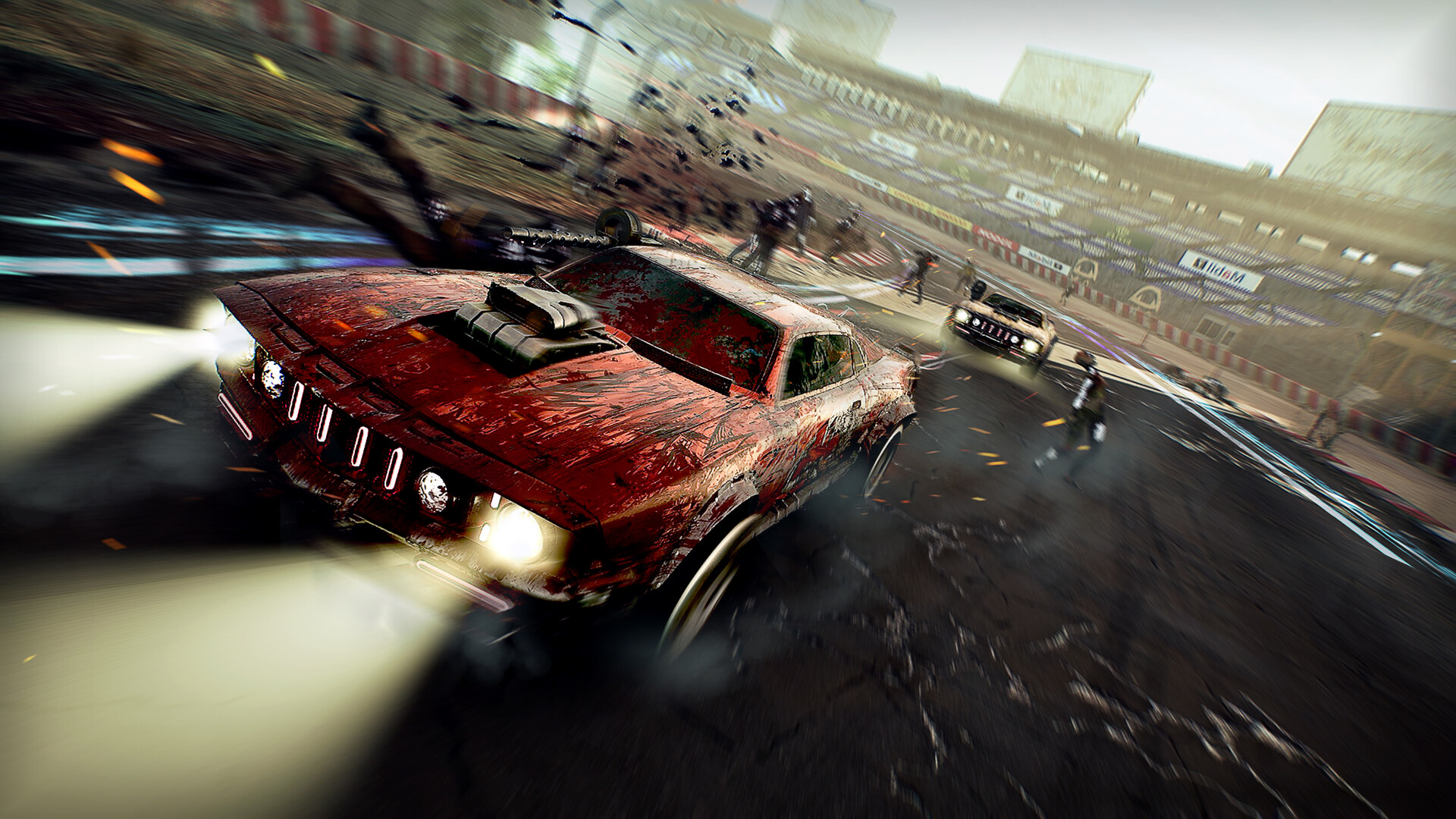Скриншот игрового процесса Carmageddon Rogue Shift