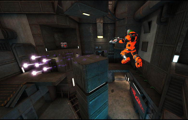Xonotic gameplay screenshot