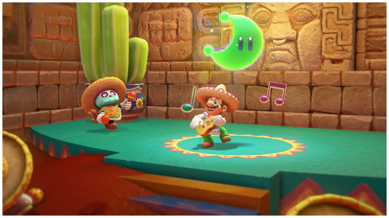 Скриншот геймплея Super Mario Odyssey