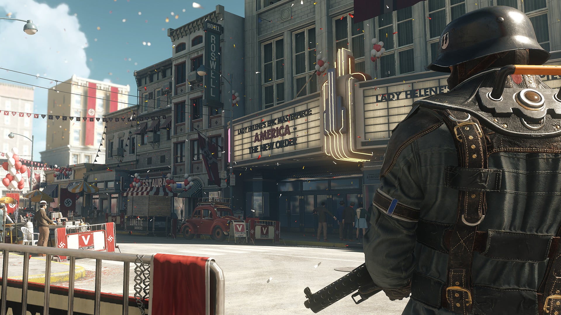 Скриншот игрового процесса Wolfenstein II The New Colossus