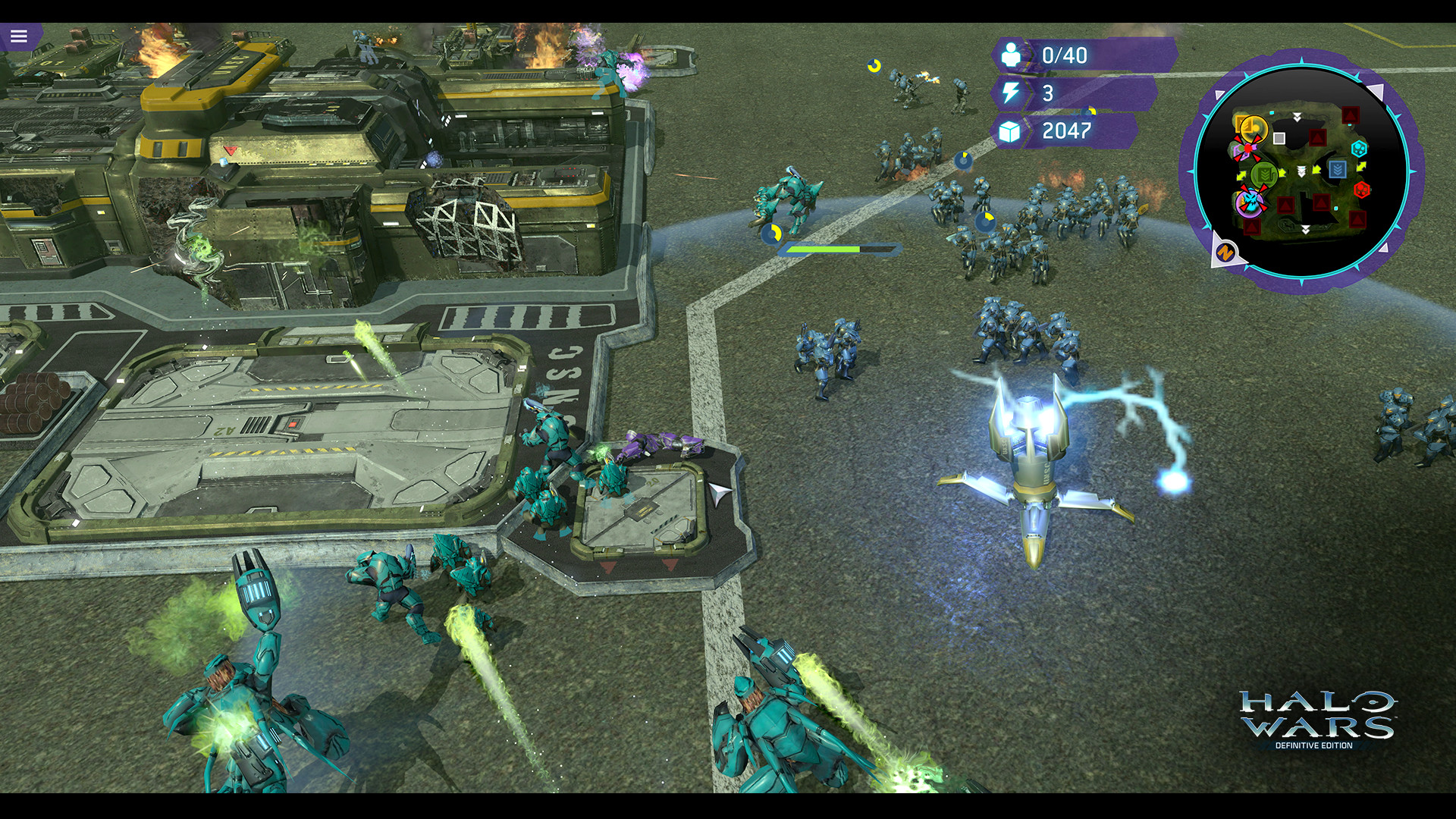 Скриншот геймплея Halo Wars: Definitive Edition