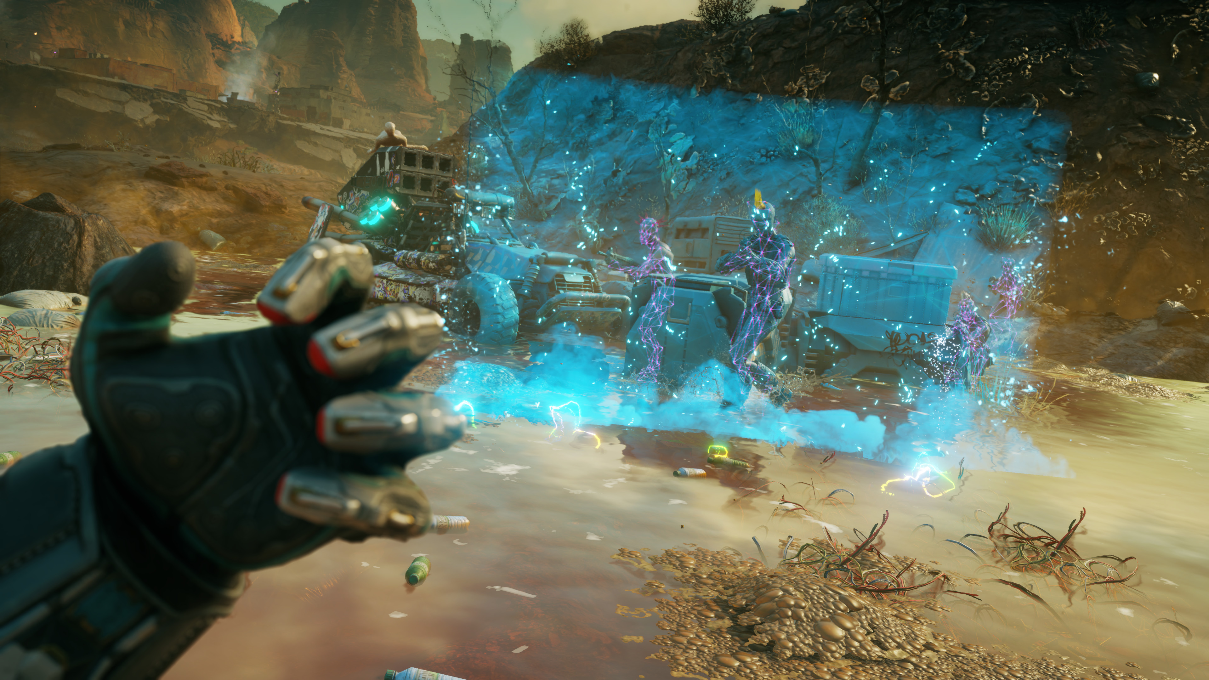 Скриншот геймплея RAGE 2