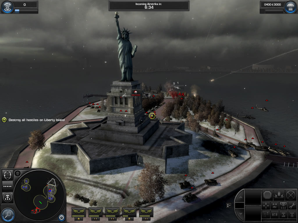 Скриншот геймплея World in Conflict