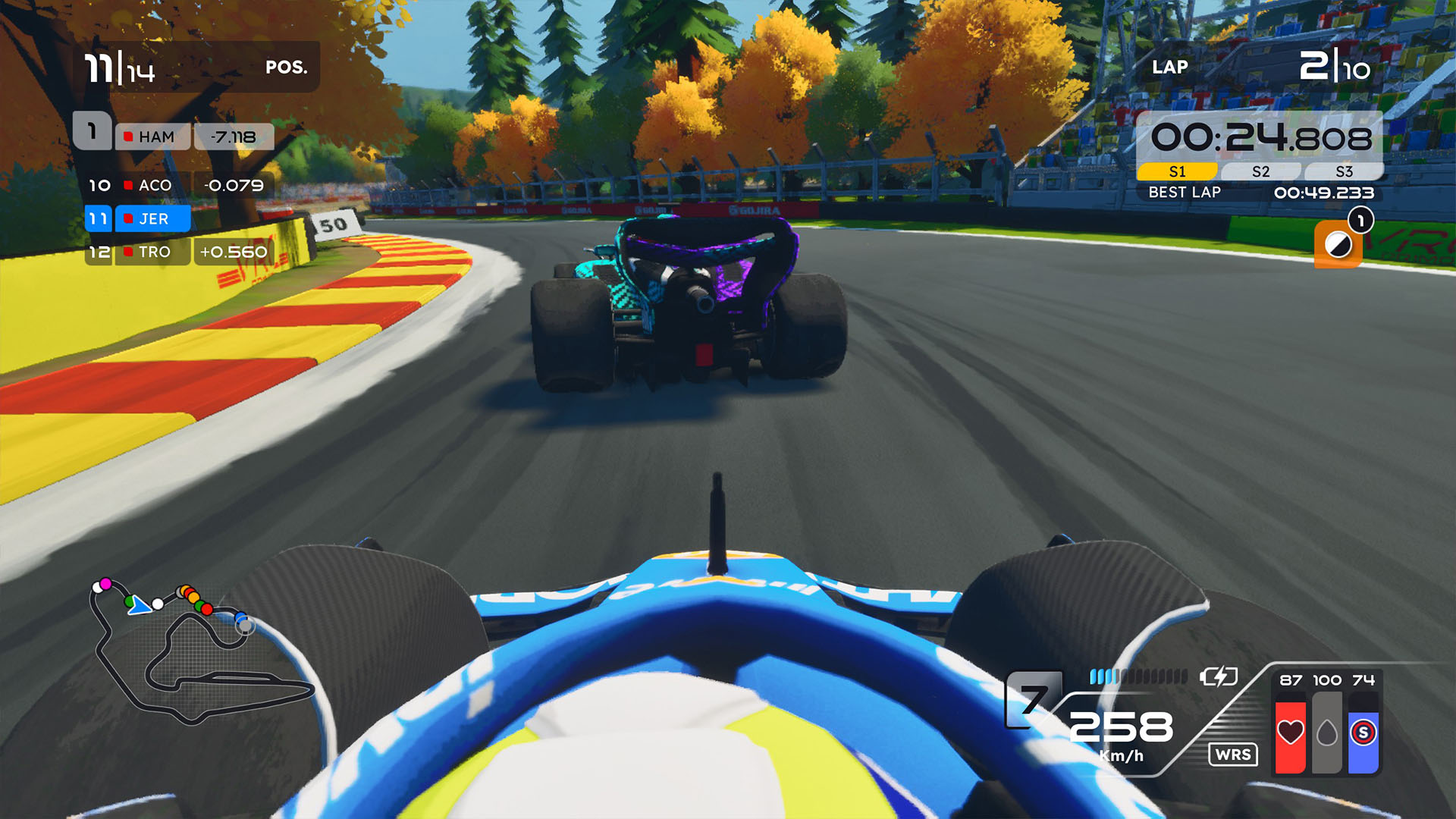 Скриншот игрового процесса Formula Legends