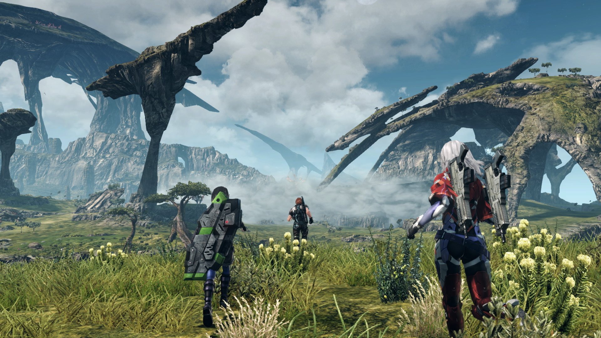 Скриншот игрового процесса Xenoblade Chronicles X: Definitive Edition