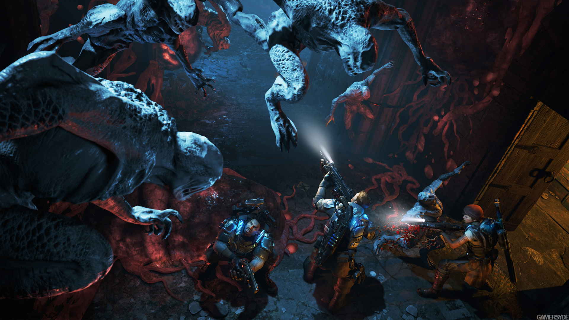 Геймплейный скриншот Gears of War 4