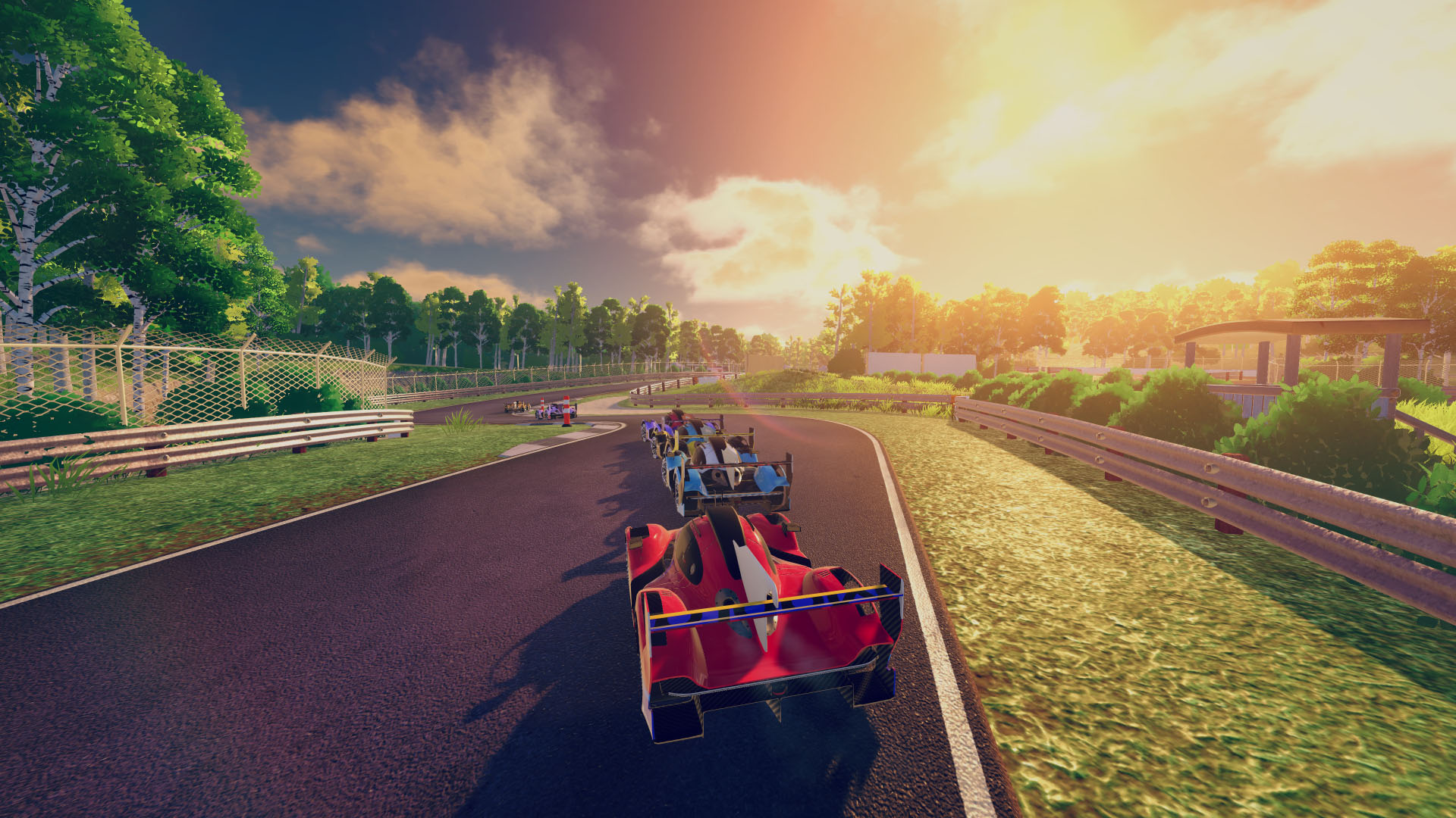 Скриншот игрового процесса iRacing Arcade