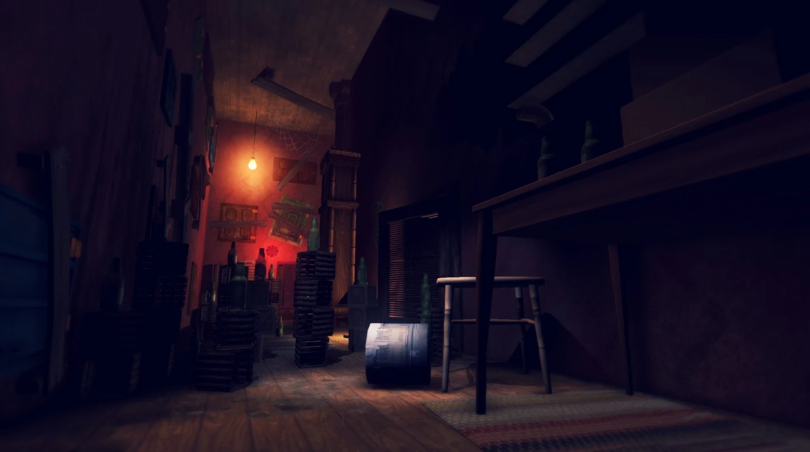 Скриншот игрового процесса Among the Sleep
