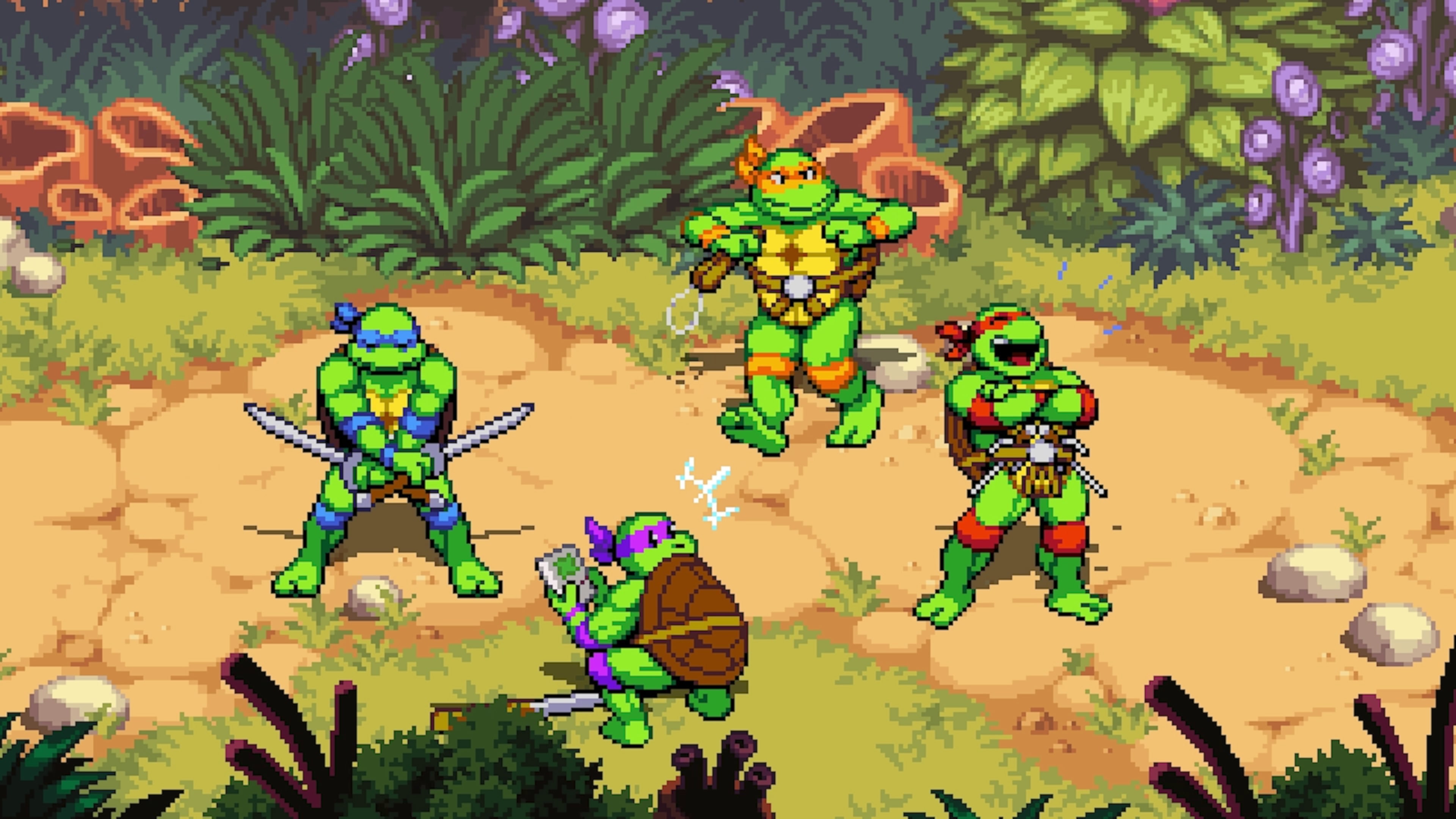 Скриншот геймплея Teenage Mutant Ninja Turtles: Shredder’s Revenge