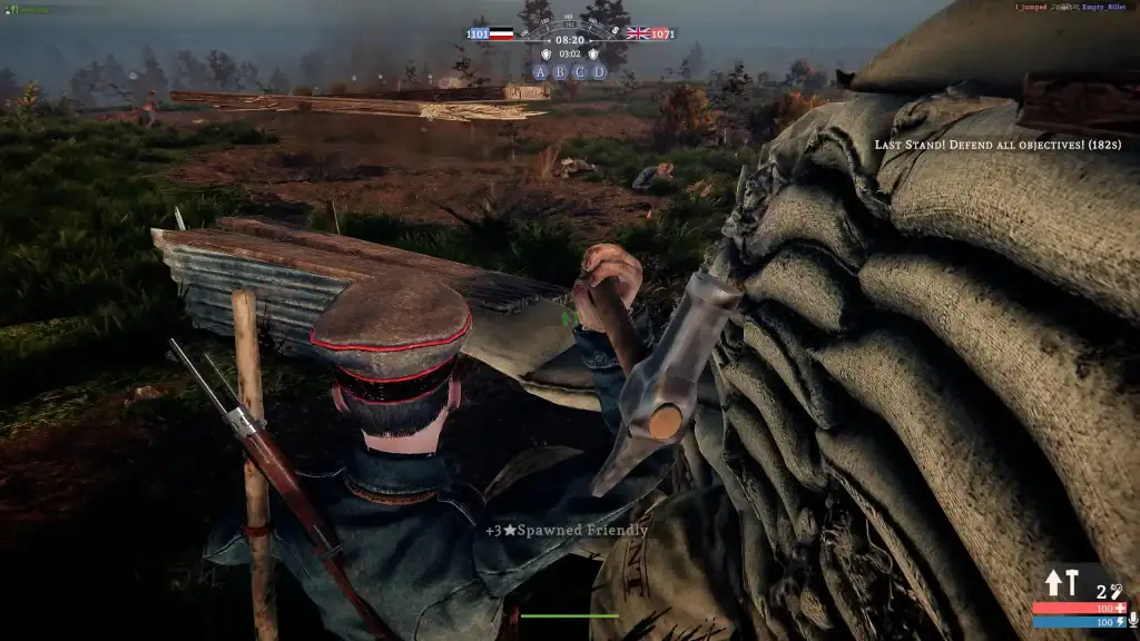 Скриншот геймплея Over The Top: WWI