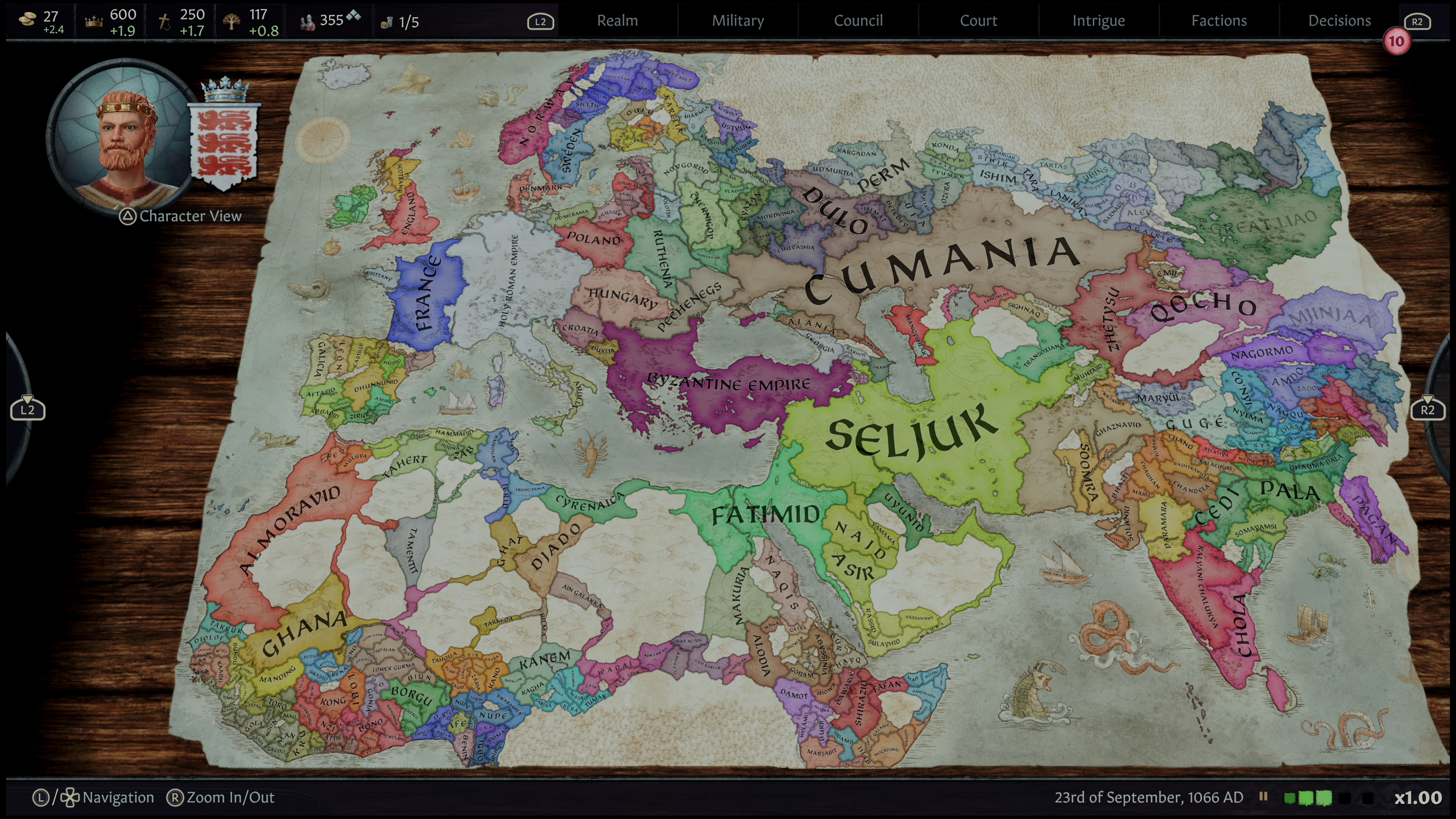 Скриншот игрового процесса Crusader Kings III