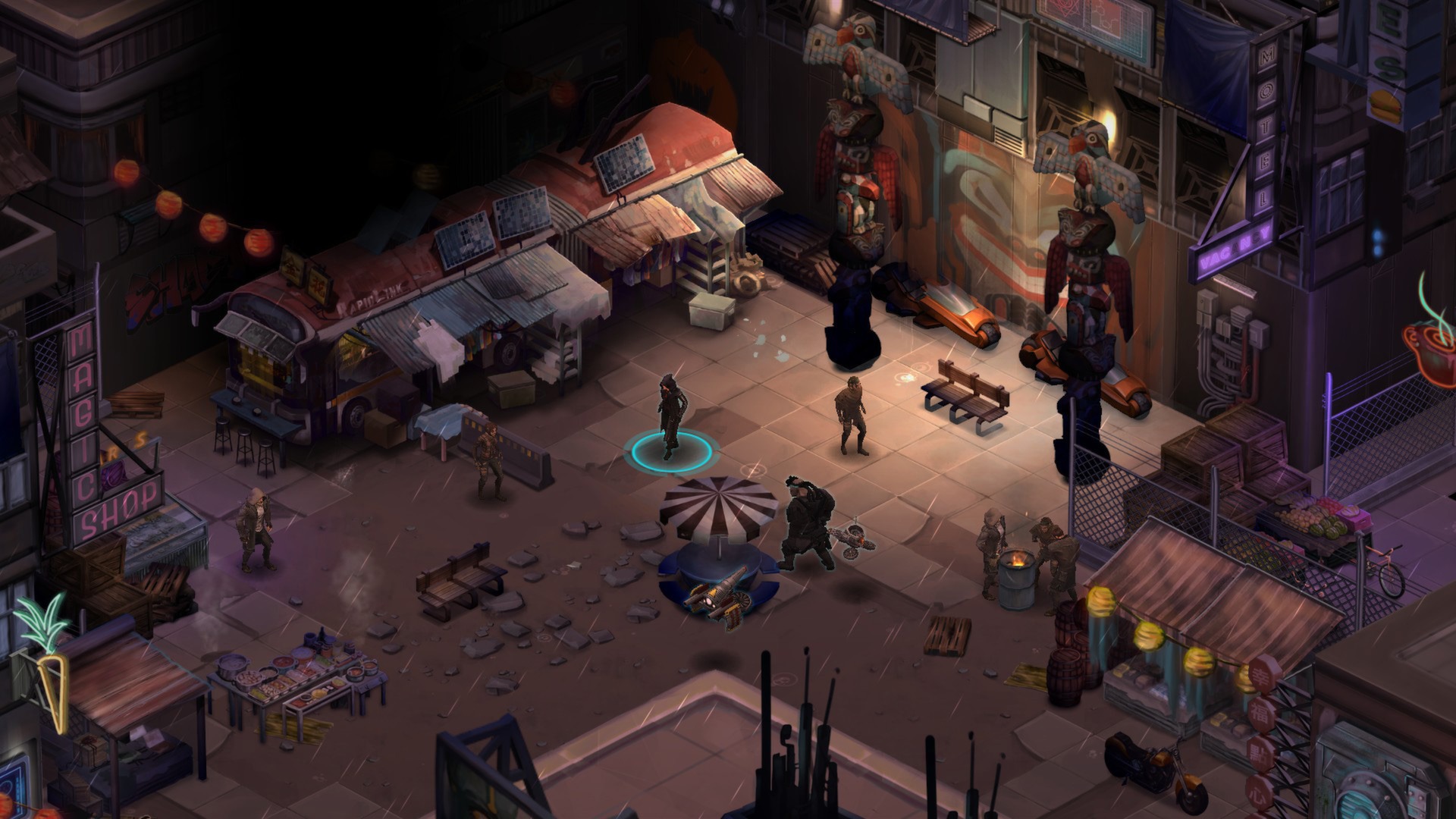 Shadowrun Returns — городские джунгли киберпанка
